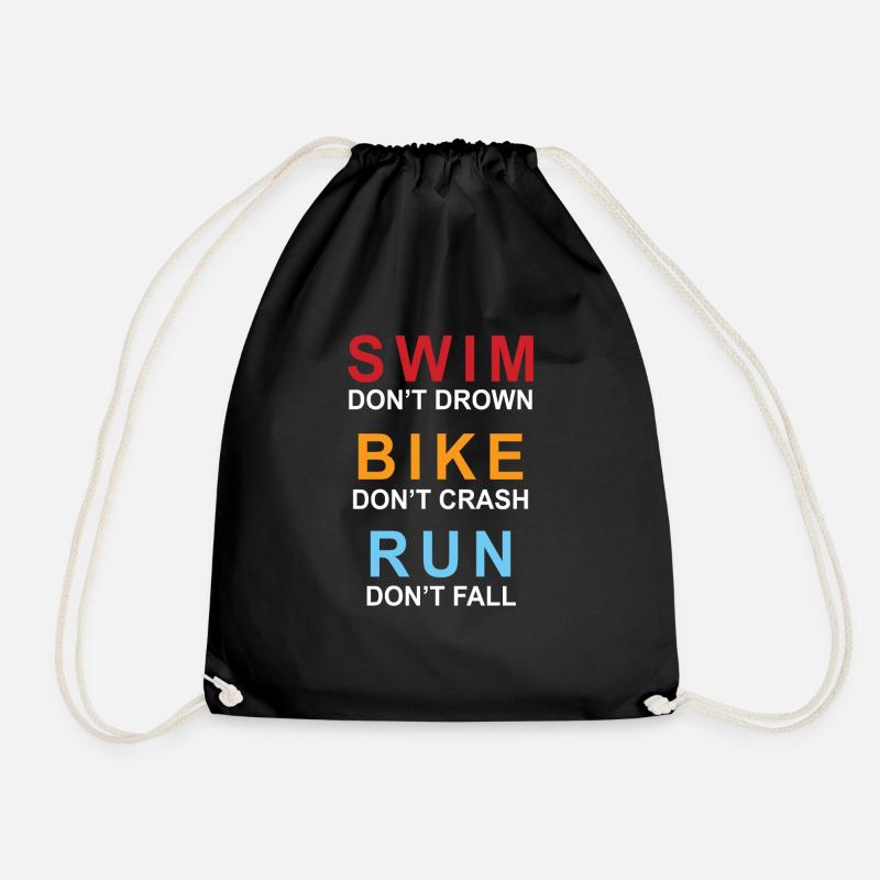 Triathlon - Turnbeutel - Schwarz