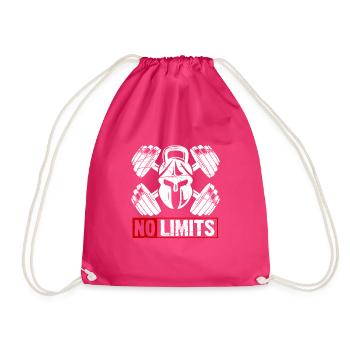 fitness trainer - Drawstring Bag - fuchsia - Front
