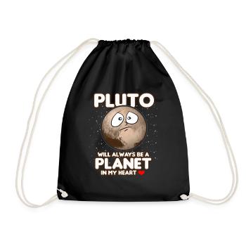 PLUTO TOUJOURS ÊTRE UNE PLANÈTE DANS MON CŒUR - Sac de sport léger - noir - Devant