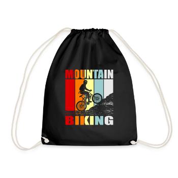 vélo tout terrain - Sac de sport léger - noir - Devant
