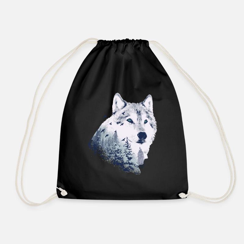 Loup - Sac de sport léger - noir