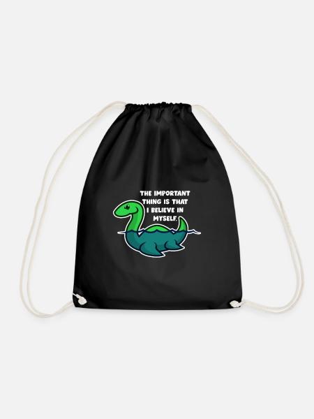 Monster Of Loch Ness Faith - Sac de sport léger - noir