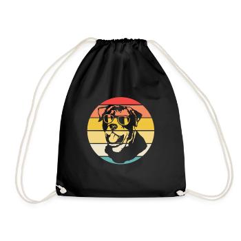 Best Rottweiler - Drawstring Bag - black - Front