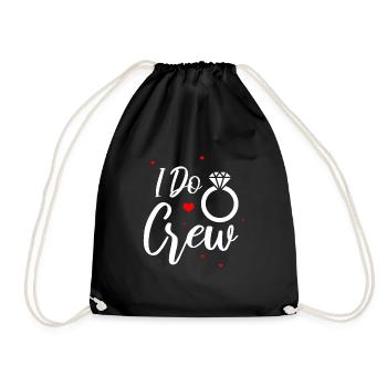 Hen party - Drawstring Bag - black - Front
