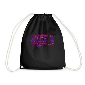 Caravane - Sac de sport léger - noir - Devant