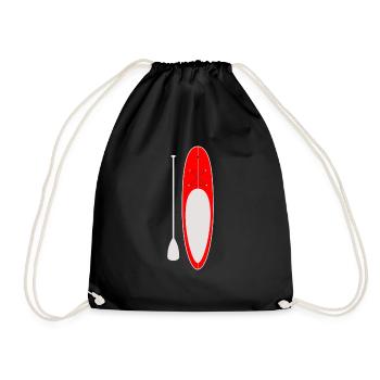 Athlètes SUP - Sac de sport léger - noir - Devant