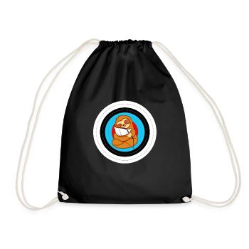 Archery Funny - Turnbeutel - Schwarz - Vorne