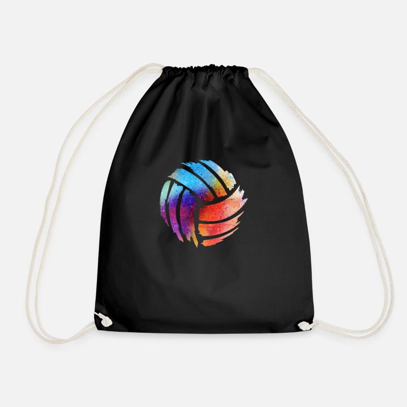 Volleyball - Turnbeutel - Schwarz