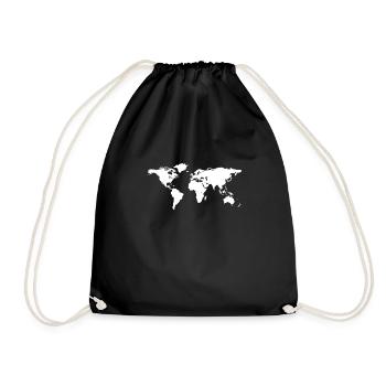 Monde monde - Sac de sport léger - noir - Devant