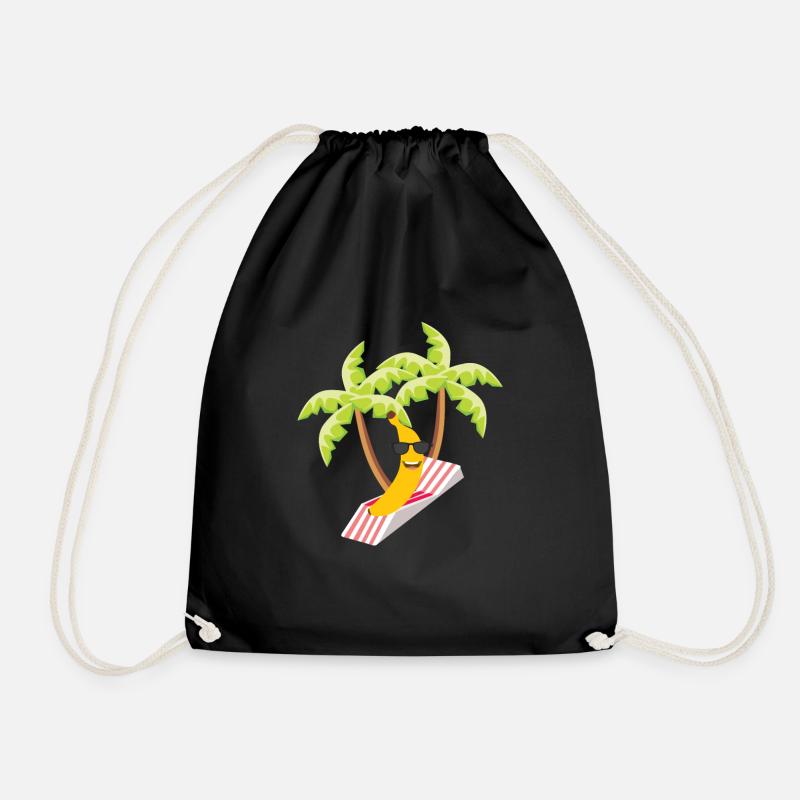Banane - Sac de sport léger - noir