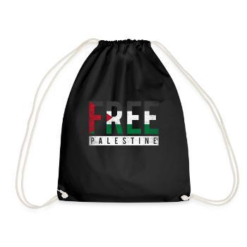 Drapeau Palestine - Sac de sport léger - noir - Devant