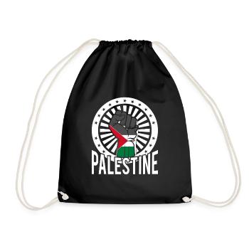 Palestiniens palestiniens - Sac de sport léger - noir - Devant