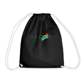 Idée cadeau chemise République d'Afrique du Sud - Sac de sport léger - noir - Devant