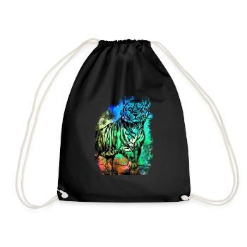 Tiger - Sac de sport léger - noir - Devant