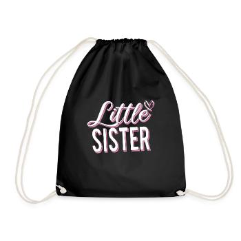 Petite soeur - Sac de sport léger - noir - Devant