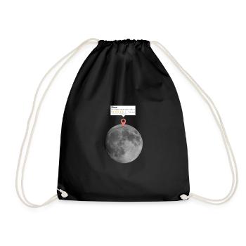 Été sur la lune - Sac de sport léger - noir - Devant