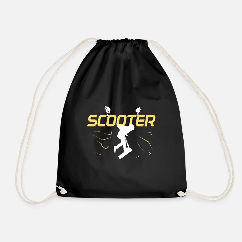 Scooter Roller Sport - Turnbeutel - Schwarz