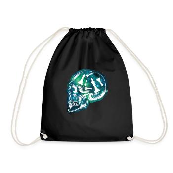 Cadeau d'entraîneur de joueur d'échecs drôle - Sac de sport léger - noir - Devant