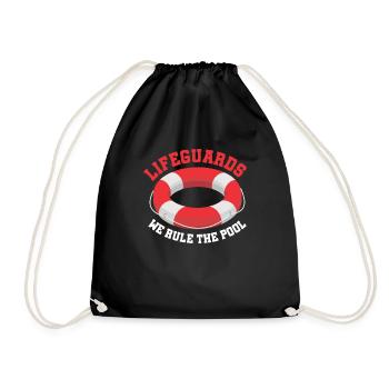 Lifeguard Swimmer - Sac de sport léger - noir - Devant