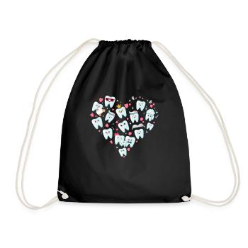 dentist - Drawstring Bag - black - Front