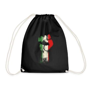 Italie - Sac de sport léger - noir - Devant