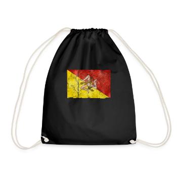 Italie - Sac de sport léger - noir - Devant