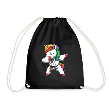Tamponner la licorne - BJJ Unicorn - Sac de sport léger - noir - Devant