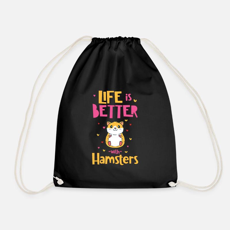 hamster - Sac de sport léger - noir