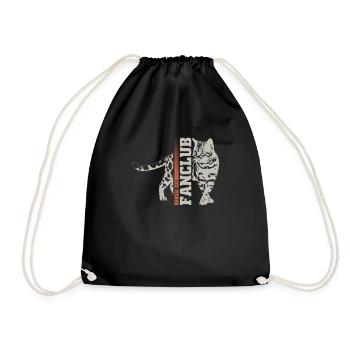 Bengal cat - Drawstring Bag - black - Front