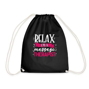 Massage Therapist - Sac de sport léger - noir - Devant