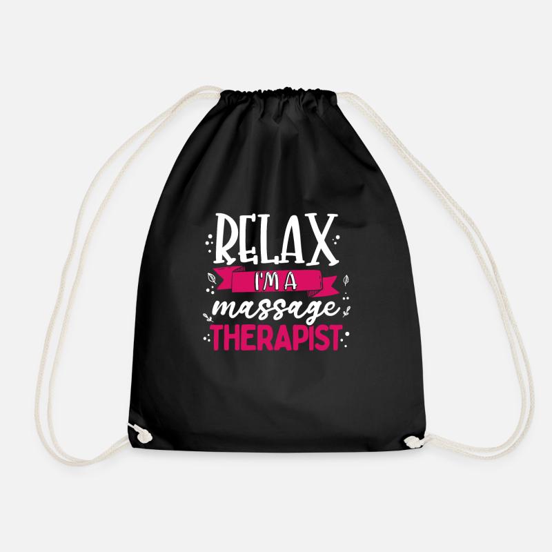 Massage Therapist - Turnbeutel - Schwarz