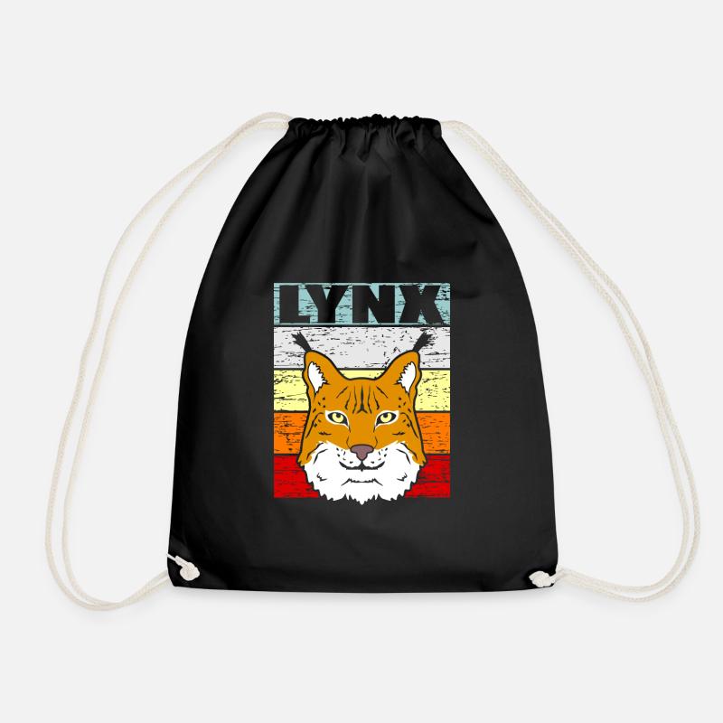 Luchs - Turnbeutel - Schwarz
