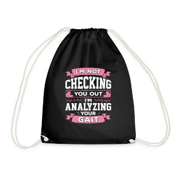 Physical therapist - Sac de sport léger - noir - Devant