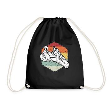 climbing Schuh klettern Vintage - Turnbeutel - Schwarz - Vorne