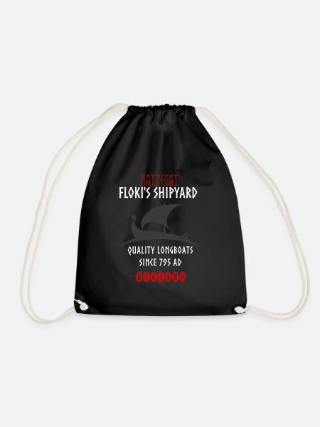 Viking Blood Norse Warriors Roots Giftfor himfor h - Turnbeutel - Schwarz