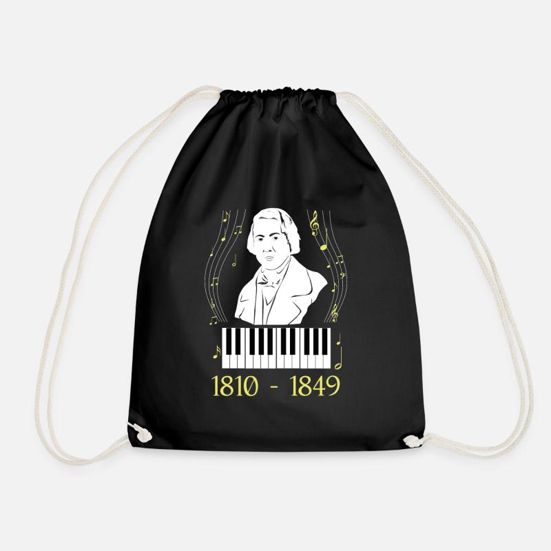 Frederic Chopin - Sac de sport léger - noir