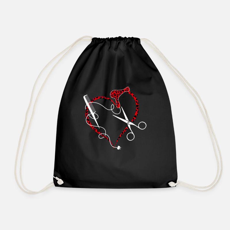 Master hairdresser - Drawstring Bag - black