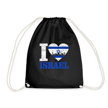 Israël - Sac de sport léger - noir - Devant