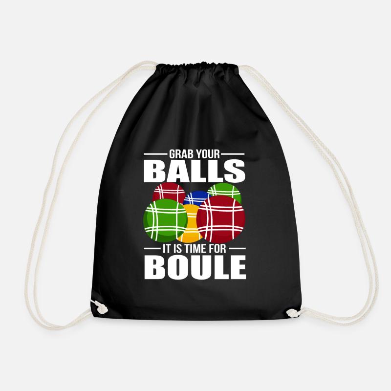 Pétanque - Turnbeutel - Schwarz