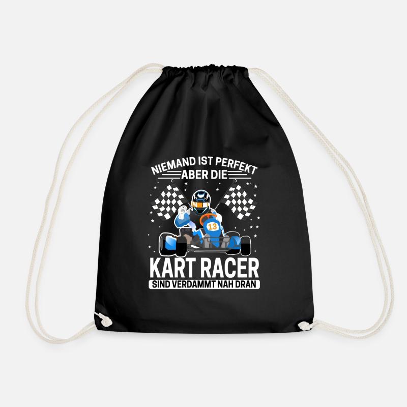 GoKart - Turnbeutel - Schwarz