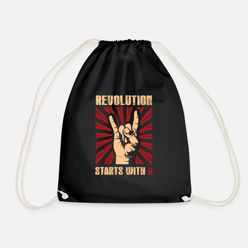 Révolution de cadeau drôle révolution révolte de libération shi - Sac de sport léger - noir