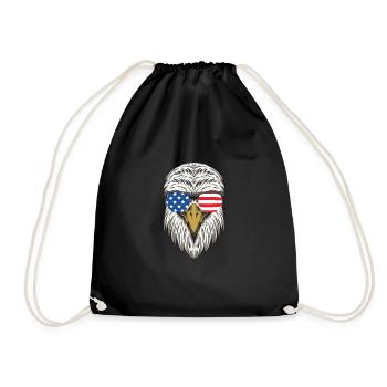 Eagle American Sunglasses 4. Juli Veteranen - Turnbeutel - Schwarz - Vorne