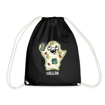 CELLFIE Cellule génétique DNA Humour - Sac de sport léger - noir - Devant