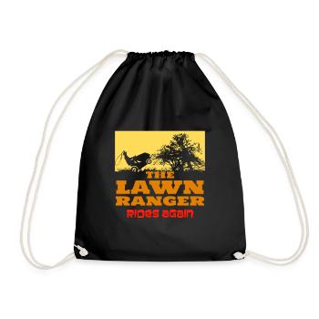 Rasen Ranger - Turnbeutel - Schwarz - Vorne
