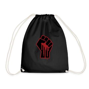 Black Lives Matter - Protest Social Injustice - Drawstring Bag - black - Front