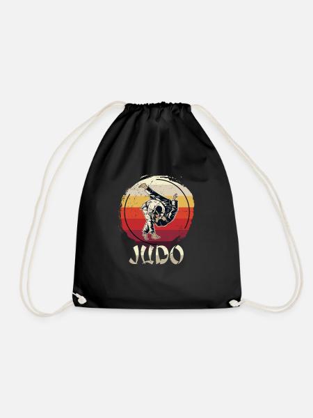 Judo Kampfkunst - Turnbeutel - Schwarz