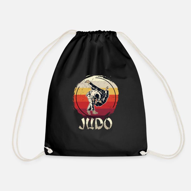 Judo Kampfkunst - Turnbeutel - Schwarz