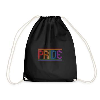 Pride - Turnbeutel - Schwarz - Vorne