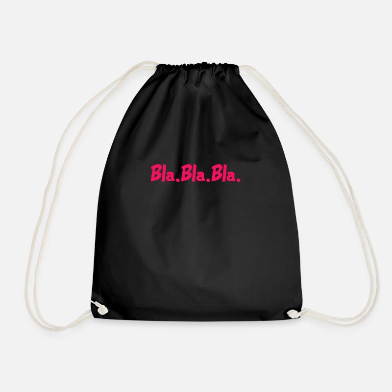 Bla bla bla - Sac de sport léger - noir