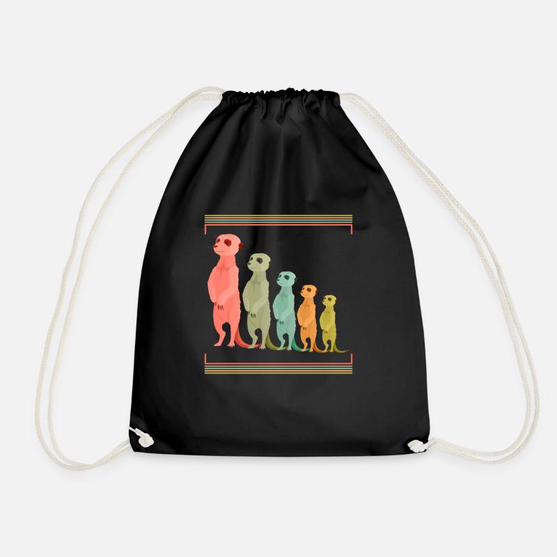 suricate - Sac de sport léger - noir